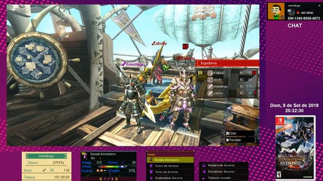 Monster Hunter Generations Ultimate (Nintendo Switch) - Livestream смотреть онлайн
