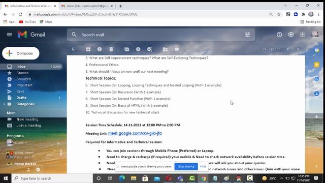 Session on IT professional Skills, Soft Skills, Ethics by Sushil. смотреть онлайн