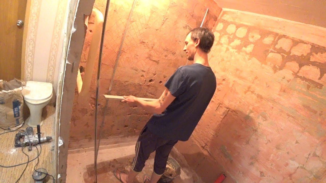 Ставим маяки под штукатурку смотреть онлайн