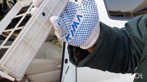 Замена фильтра салона на автомобиль Тойота Альфард