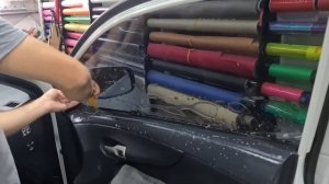 Как клеить съемную многоразовую тонировку