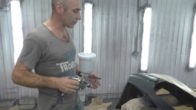 Структурная краска для пластика HOLEX. Бомбический эффект. смотреть онлайн