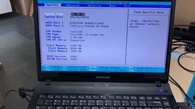 COMO ENTRAR NA BIOS DO NOTEBOOK SAMSUNG NP300e4a PARA FORMATAR, DIRECIONAR BOOT ETC... смотреть онлайн