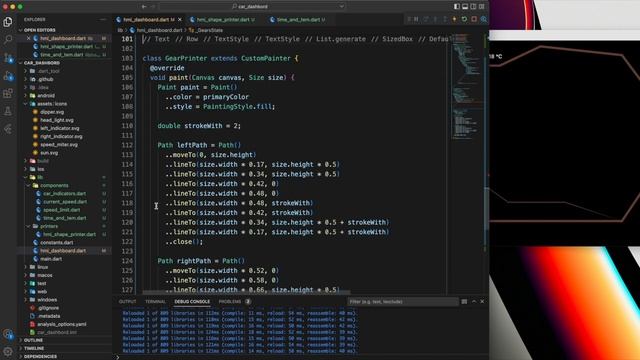 Car HMI Dashboard using Flutter смотреть онлайн