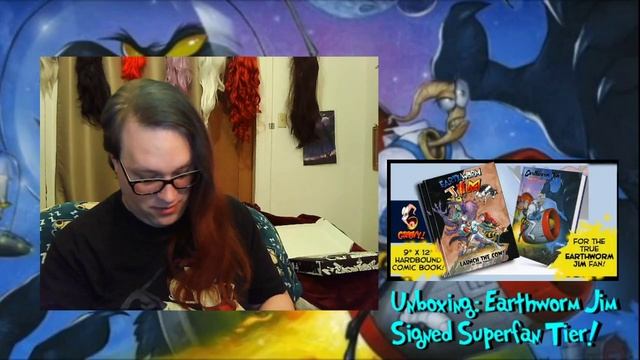 Earthworm Jim: Launch the Cow - Signed Superfan Bundle unboxing!! смотреть онлайн
