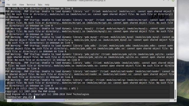 [SOLVED] PHP Startup: Unable to load dynamic library смотреть онлайн