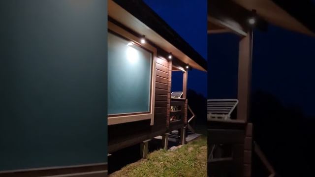 Баня из минибруса 6х6. Вечерний свет смотреть онлайн