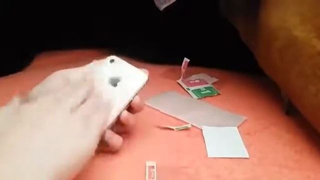 Как приклеить защитное стекло на IPhone 4-4s с AliExspress! смотреть онлайн