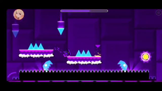 Geometry Dash Worlds (пытаюсь пройти уровень Striker) смотреть онлайн