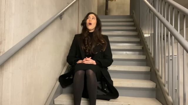 TILI TILI BOM: The CREEPIEST Russian Lullaby (IN A STAIRWELL) *Russian And English*