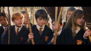 Гарри Поттер и Философский Камень (Первый урок полета на метле)