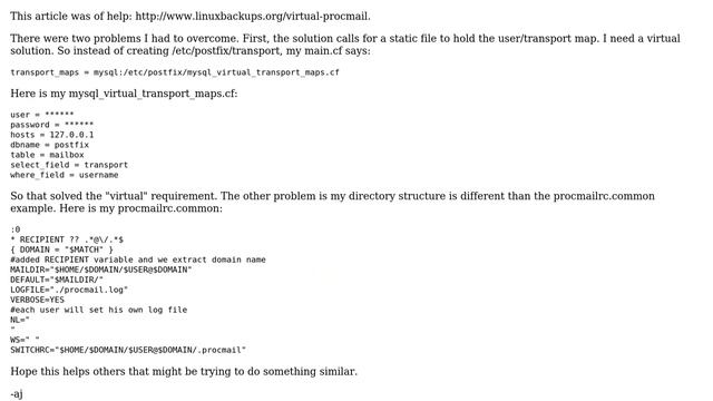 DevOps & SysAdmins: Setting up Procmail Filtering for Spam on Postfix/Courier+MySQL Virtual Users смотреть онлайн