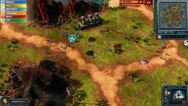 May Magma 3v3 - Red Alert 3 смотреть онлайн