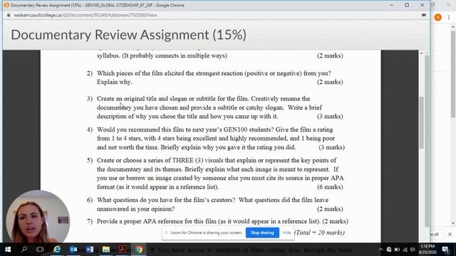 Documentary Assignment GEN100 GLOBAL CITIZENSHIP смотреть онлайн