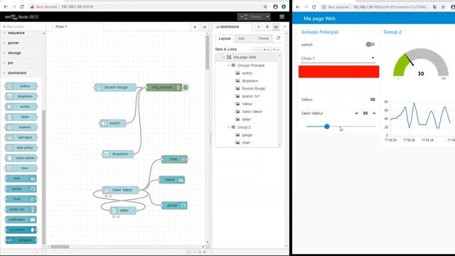 Node RED Introduction (3/3) - Siemens S7 (TIA Portal) et Dashboard смотреть онлайн