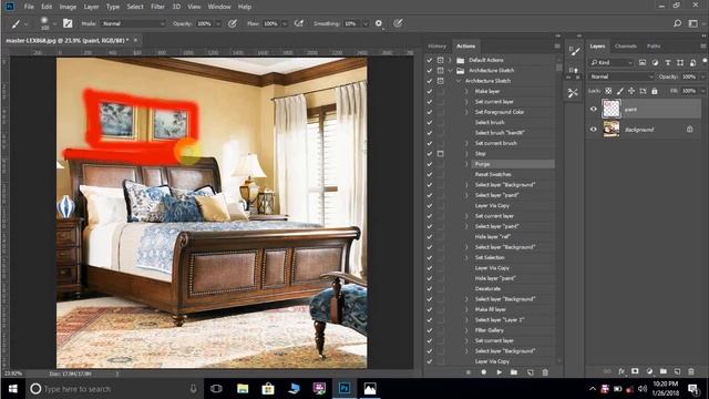 Architecture Sketch Photoshop Action смотреть онлайн