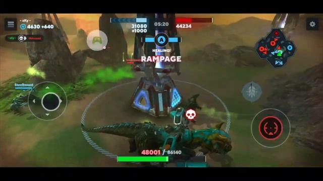 Dino Squad - BUG - Blue team stuck at Spawn | 1 vs 6 | DS Gameplay смотреть онлайн