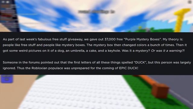 How This Old Roblox Hat Became a MEME... смотреть онлайн