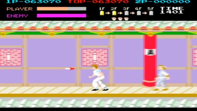 Kung-Fu Master Arcade Gameplay Playthrough смотреть онлайн