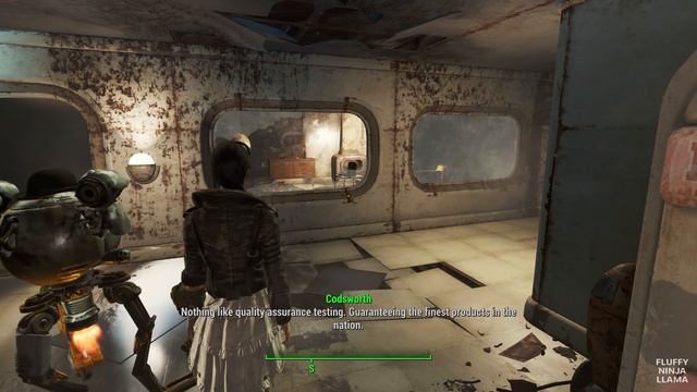 Fallout 4 - Companions React to Miss Nanny Training in the General Atomics Factory смотреть онлайн