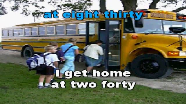 I get up at seven everyday. смотреть онлайн