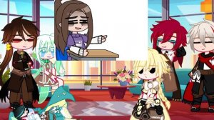 $Реакция персонажей Genshin impact на Т/и$ 1/?#реакция