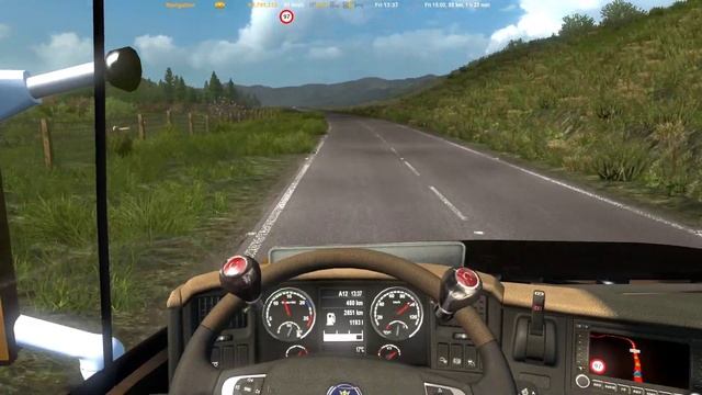 [Special]ETS2 v1.36[DX11] job from Ullapool(GB) to Broadford(GB). смотреть онлайн