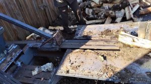 редукторный дровокол√59. от вом т-25.