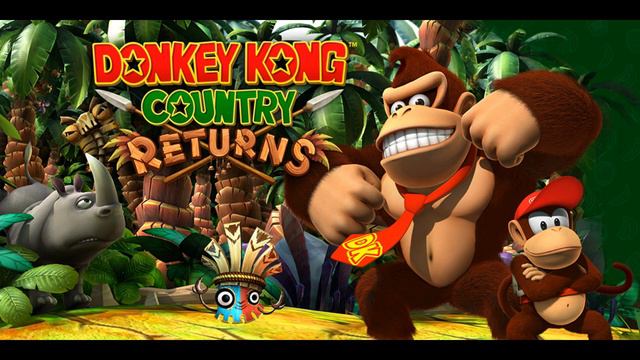 Vine Valley ~ Forest Frenzy Returns | Donkey Kong Country Returns Extended OST смотреть онлайн