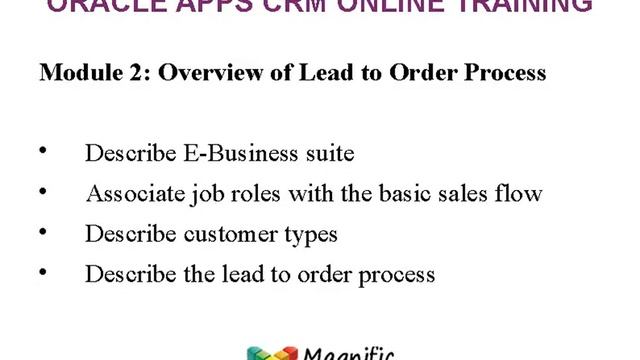 Oracle Apps CRM Online Training смотреть онлайн