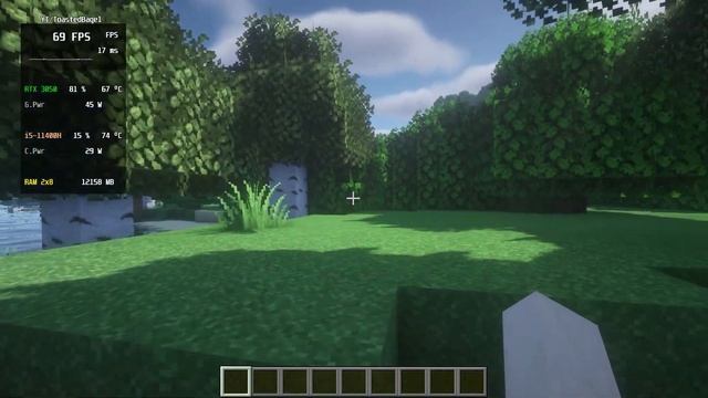 Minecraft Java Edition 1.19.2 + Shaders | RTX 3050 Laptop | i5-11400H | 16 GB Ram | Gameplay смотреть онлайн