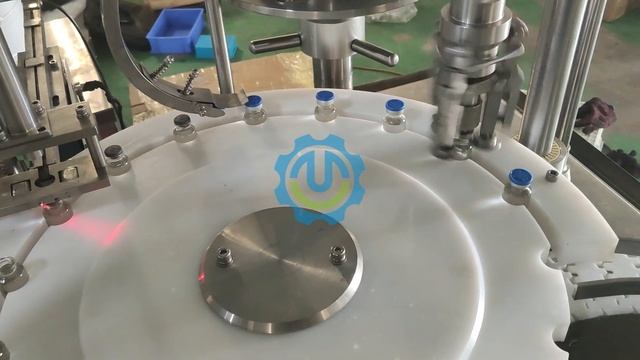 Monoblock 20-100ml Vial Filling Stoppering and Crimping Machine смотреть онлайн