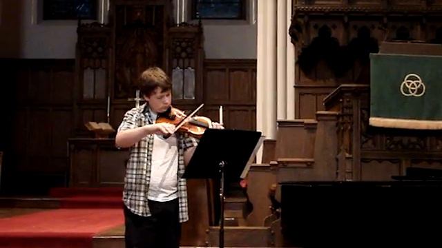Humoresque - Dvorak, performed by Jesse Kent on violin смотреть онлайн