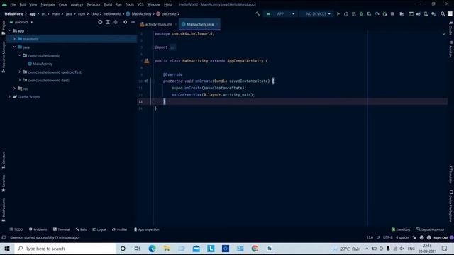 Create Hello World App & Run on Emulator II Android Studio Tutorial - #4 смотреть онлайн