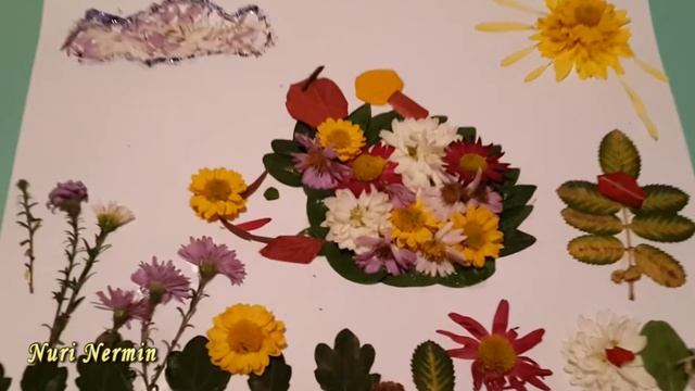 цветочный ежик из листьев смотреть онлайн