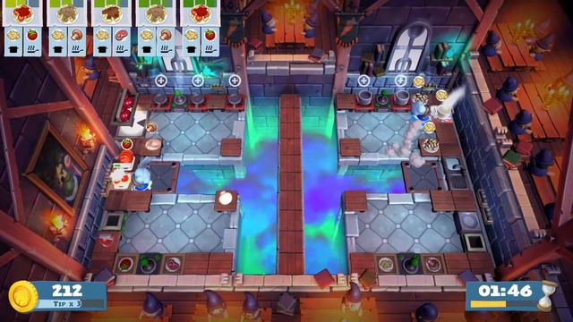 Overcooked 2 - Level 5-5 [4 Stars Solo]