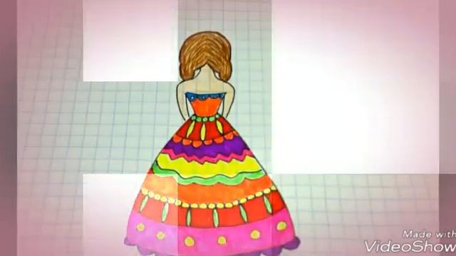 Рисую платья ? смотреть онлайн
