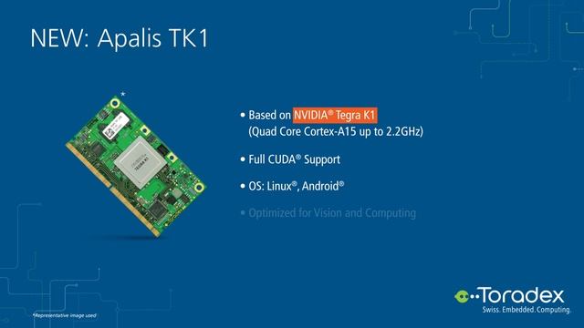 Toradex - NVIDIA Tegra K1 System on Module - Apalis TK1 @ EW 2016 смотреть онлайн