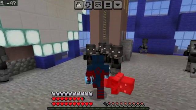 I found Avengers tower and get iron spider suit in Minecraft. spider man Survival series part 2 смотреть онлайн