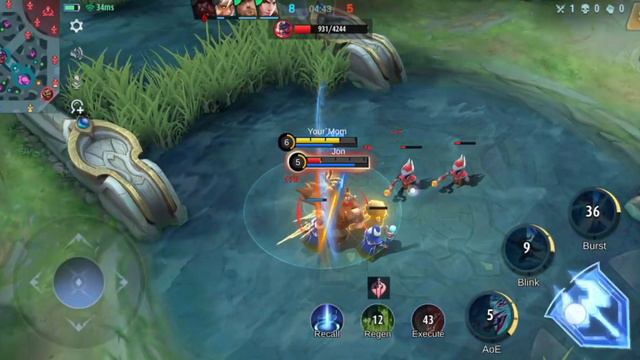 Realme GT - Saber - Mobile Legends смотреть онлайн