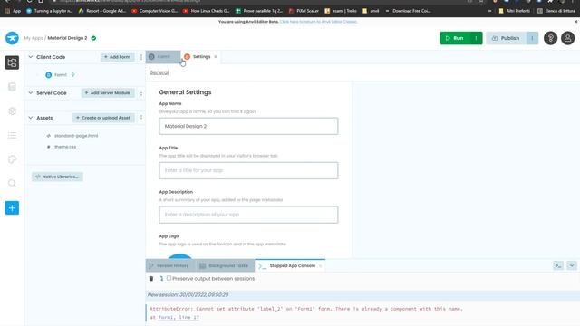 How to publish an App in the with Python and Anvil in minutes смотреть онлайн