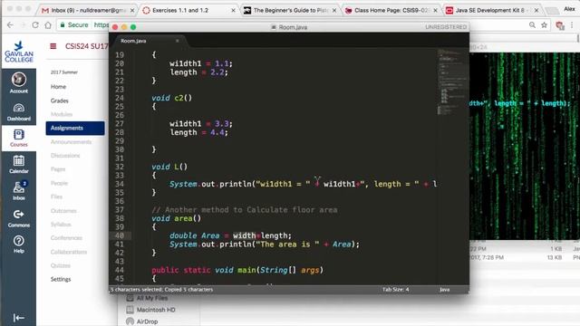 Ch 2 Java Classes and Objects смотреть онлайн