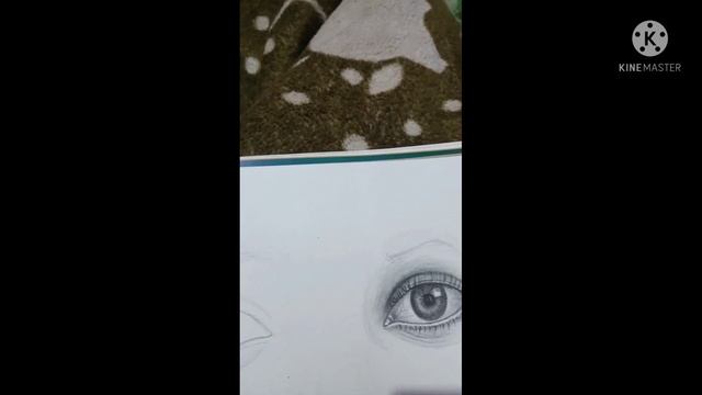 eye sketch by Pancilr #v.k.fine arts смотреть онлайн