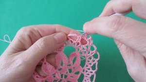 КРАСИВАЯ ОВАЛЬНАЯ САЛФЕТКА КРЮЧКОМ. ЧАСТЬ 2