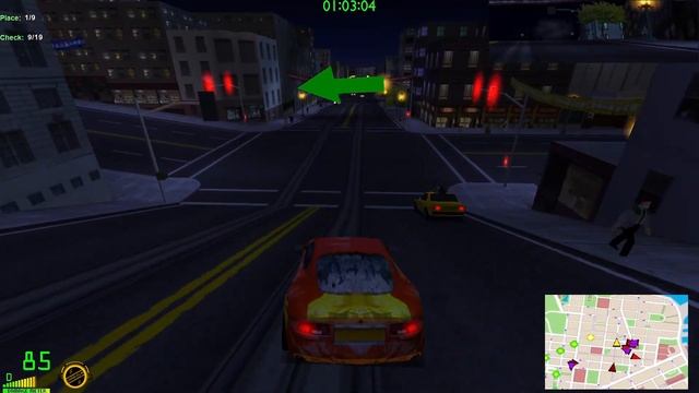 Midtown Madness 2 - Center of Chaos - Golden Gate Racepack Checkpoint[Professional] смотреть онлайн