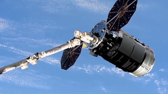 Cygnus supply spacecraft successfully corrected the ISS orbit [space news] смотреть онлайн