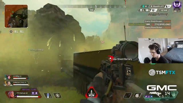 Tsm Verhulst Reveals His Settings for Season 14 of Apex Legends смотреть онлайн