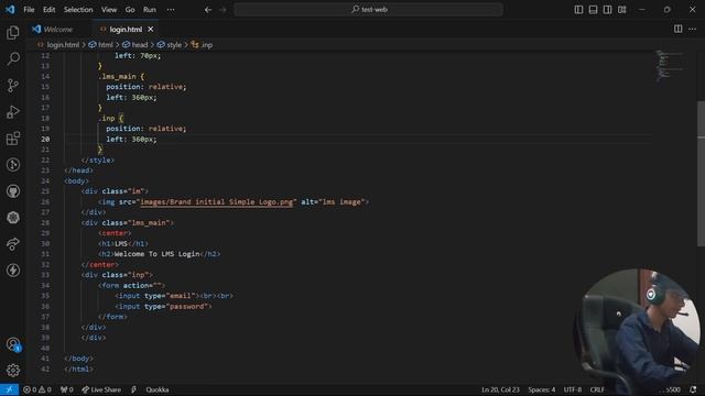 Build a Professional Login Page from Scratch: HTML & CSS Guide this channel is for development смотреть онлайн