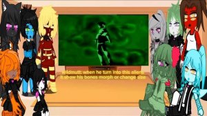 chaquetrix aliens au react ben 10 alien force transformation (part 2)