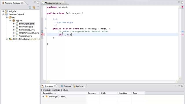 #005 Java Programmierung für Anfänger: Bedinungen if/else switch case смотреть онлайн